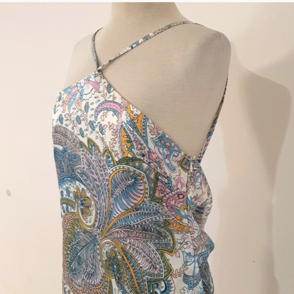 NEW Beginning Boutique Size 12 Satin Feel Paisley Festival Dress - Picture 2 of 8